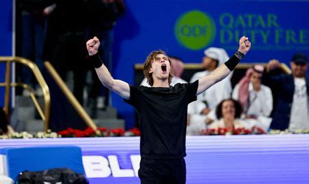 Outrageous Rublev forehand winner!