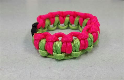 Half Hitch Paracord Bracelet Cobra Knot Bracelet Bracelet - Etsy