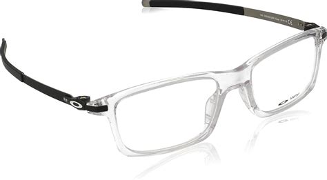 Oakley Rx Eyewear Men's Ox8050 Pitchman Clear Frame Metal/Plastic Eyeglasses, 53mm: Amazon.co.uk ...