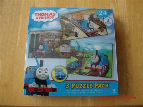 Thomas & Friends super 3D puzzle 3 puzzle pack 24 pc LNC # ...