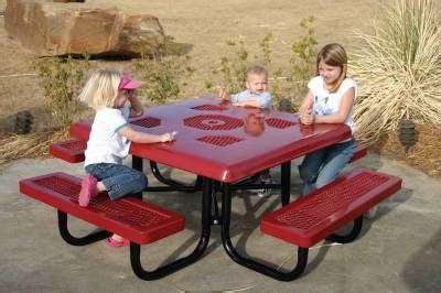 Commercial Picnic Tables | National Outdoor Furniture