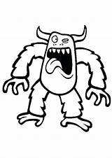 Unleash Your Inner Artist With Monster Coloring Pages sketch template