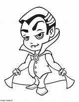 Baby Vampire Coloring Page sketch template