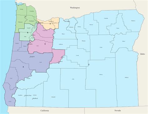 Oregon's congressional districts - Wikiwand