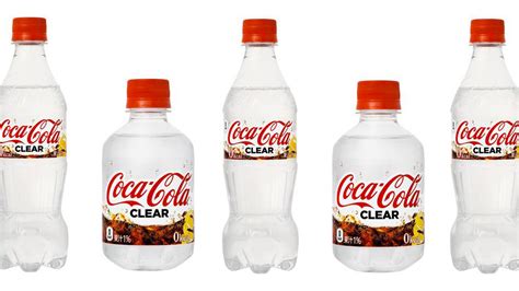 Coca-Cola Is Making a Clear Zero Calorie Coke Drink for Japan