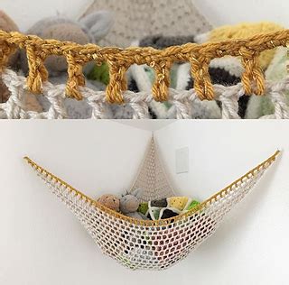 Ravelry: Stuffed Animal Storage Hammock pattern by Erin Fuentes