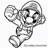Mario Coloring Book Pages  Free & Printable sketch template