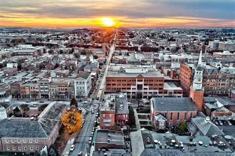 Downtown York City, York, PA | York, PA downtown at sunset | Flickr