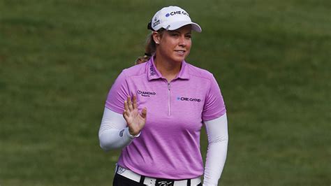 Brittany Lincicome holes out eagle to break par at Barbasol Championship