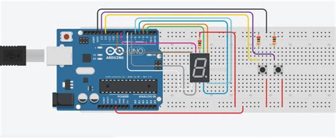 Seven Segment Dengan Push Button Menggunakan Arduino - Counter Up & Down - Warriornux