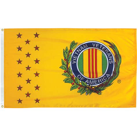 Vietnam Veterans of America Flag 3 X 5 ft. Standard - Ultimate Flags