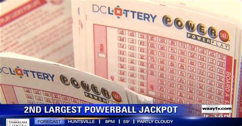 Powerball jackpot reaches 2nd highest amount in lottery's history ...