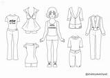 Paper Dolls Coloring Page  HubPages sketch template