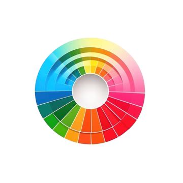 Diagram Template Circle Rainbow Color, Diagram, Circle, Rainbow PNG Transparent Image and ...