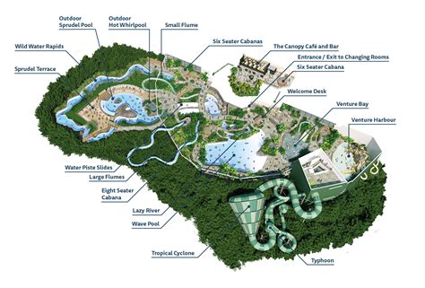 Longleat Centre Parcs Map - Blank North America Map