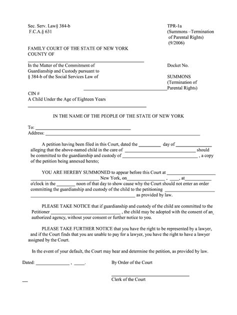 Family Court ActNew York Family Court LawNYS Laws Form - Fill Out and ...