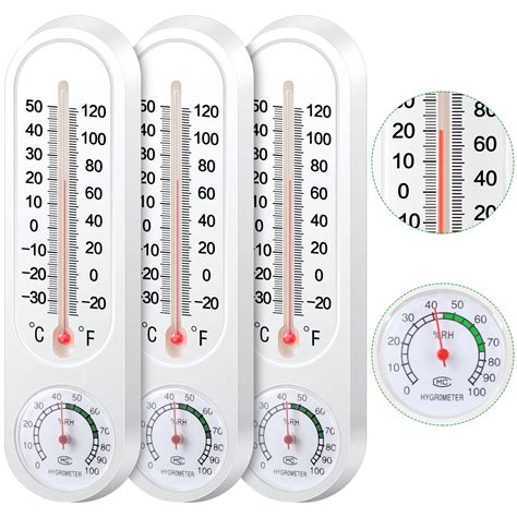 Snapklik.com : Leinuosen Indoor Outdoor Thermometer Wall Thermometer ...