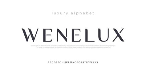 Future luxury alphabet font. Typography urban style fonts for fashion ...