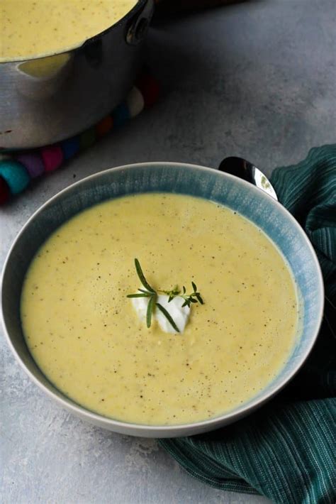 Creamy Yellow Squash Soup - Recipe by Blackberry Babe