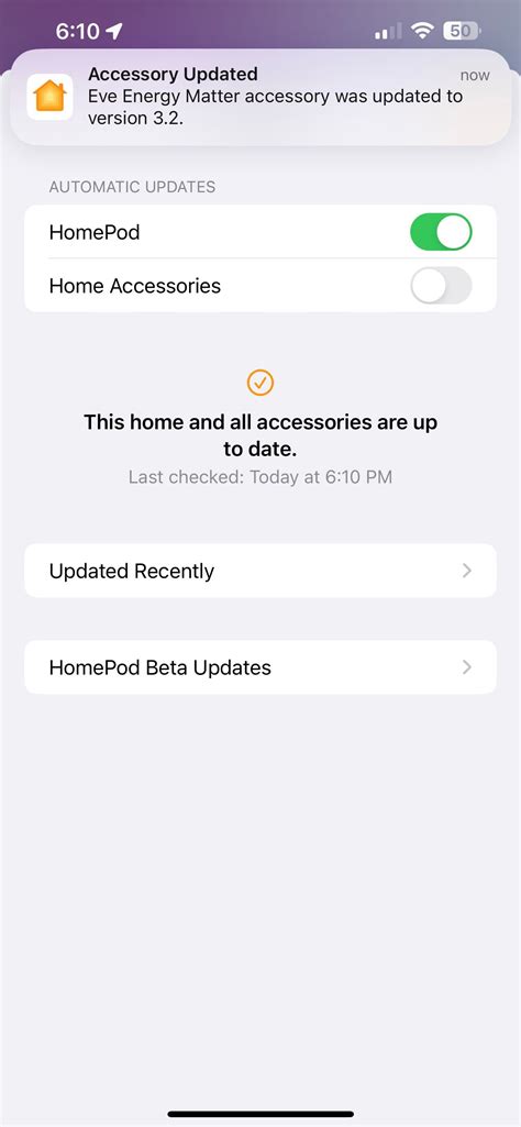 How to Update Your Apple HomeKit Accessories With the Home App