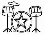 Kids Musical Instruments Coloring Pages Sketch Page sketch template