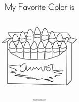 My Favorite Color Is Coloring Page  Twisty Noodle sketch template