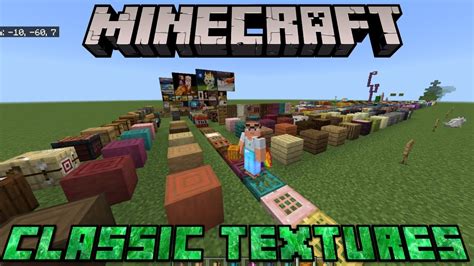 Classic texture pack review in Minecraft - YouTube