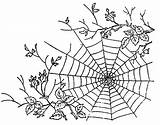 Spider Shapes Coloring Pages sketch template