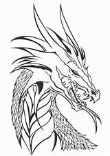 Dragon Coloring Pages  Print sketch template