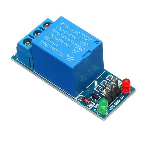 1 Channel 12V Relay Module with Optocoupler Isolation Relay High Level Trigger For Arduino ...