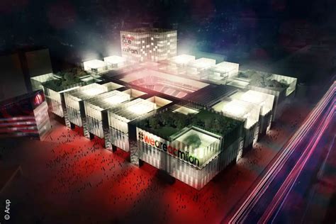 A.C. Milan Stadium, Sports Venue Italy - e-architect