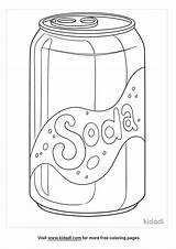 Free Soda Coloring Page  Printables Kidadl sketch template