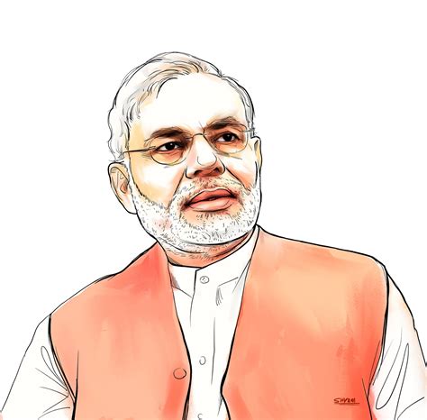 Shyam Kumar Prasad: narendra modi portrait