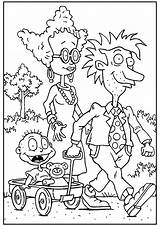 Tommy And His Parents  Stuart Stu Didi Rugrats Coloring Pages sketch template
