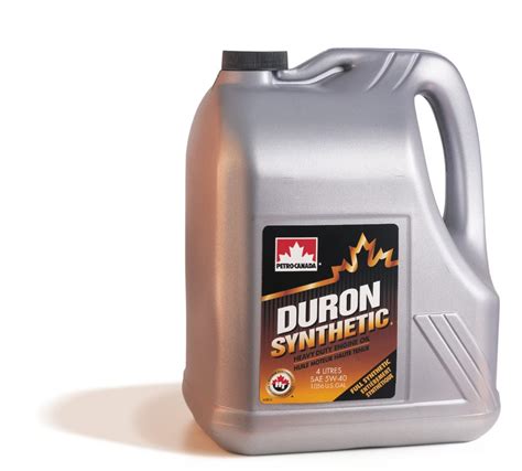 DURON Synthetic 5W-40 Heavy Duty Diesel Engine Oil – Petro-Canada ...