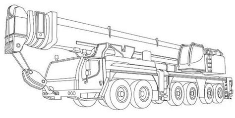 Realistic Crane Truck Design Coloring Sheet | Truck coloring pages, Coloring sheets, Tractor ...