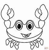 Cartoon Crab Coloring Page  Free Printable Coloring Pages sketch template