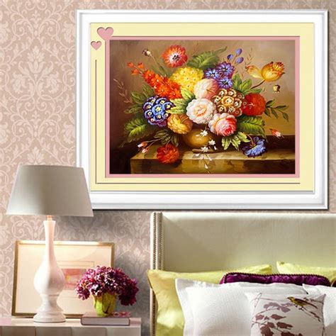 Flowers Vase Diamond Art Kit – Paint by Diamonds