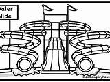 Water Park And Playground Coloring Pages sketch template
