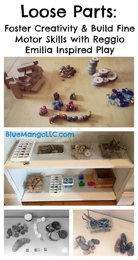 Loose Parts: Foster Creativity & Build Fine Motor Skills with Reggio ...