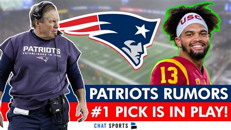 Patriots Draft Rumors: Chance To Land #1 Overall Pick + NFL Draft ...