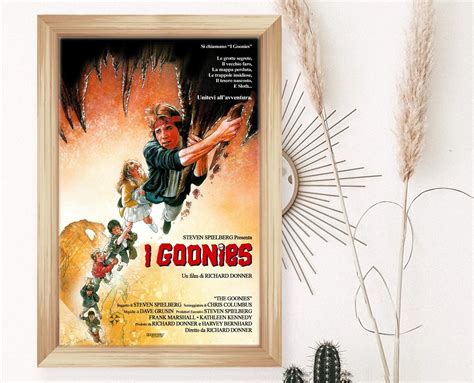 Goonies Movie Poster Holiday Gift poster Vintage Poster No | Etsy