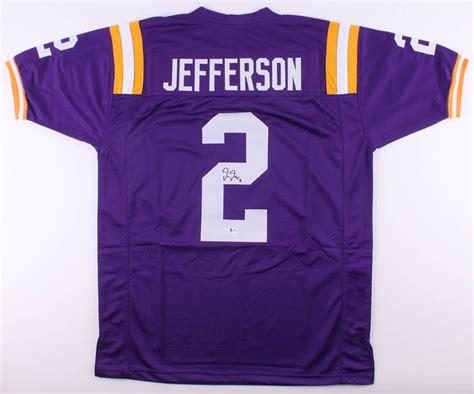 Justin Jefferson Signed Jersey (Beckett) | Pristine Auction