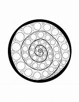 Spiral Coloring Pages sketch template