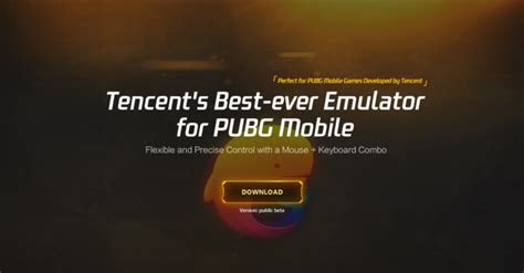 Tencent Gaming Buddy lets you play PUBG Mobile on your PC