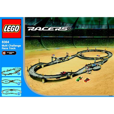 LEGO Multi-Challenge Race Track Set 8364 Instructions | Brick Owl ...