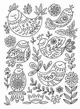 Polish Folk Art Coloring Pages sketch template