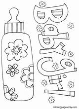 53 Baby Coloring Pages  ColoringPagesOnlycom sketch template