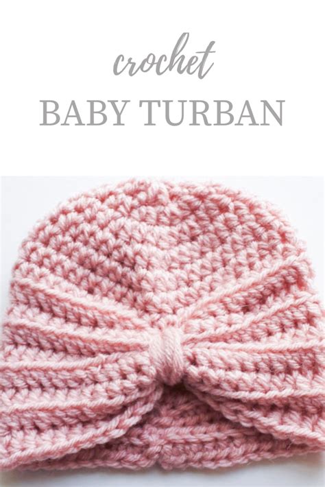 Crochet Baby Turban Pattern - Kozy and Co