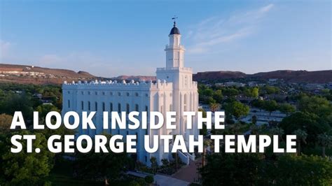 A Look Inside the St. George Utah Temple - Jesus in Focus